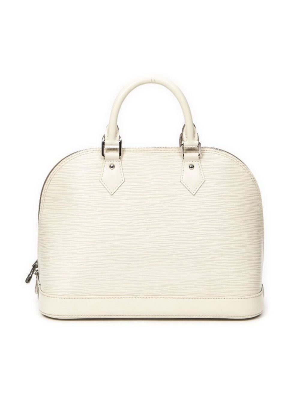 Louis Vuitton Alma Ivory Epi Handbag
